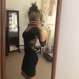 Black 3/4 Bebe Dress